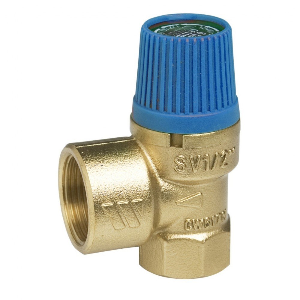 Купить Предохранительный клапан для системы водоснабжения Watts SVW 8 бар 1/2″ x 3/4″