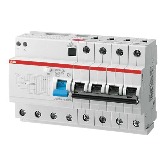 

ABB DS204 C16 30мА, номинальный ток 16А, Автомат дифференциальный