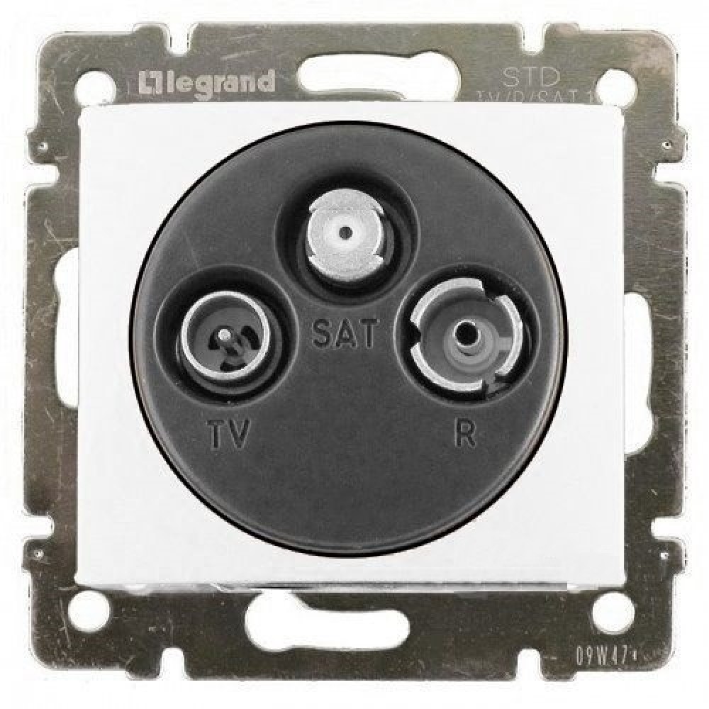 

Розетка TV-RD-SAT проходная LeGrand Valena 774437 14Дб 2400МГц белая