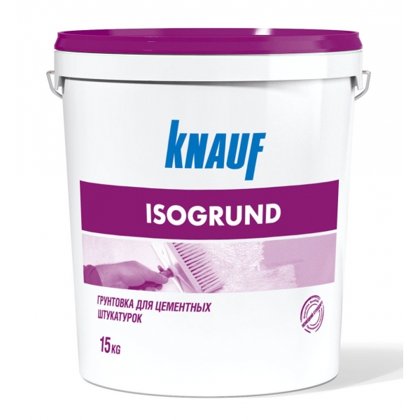Knauf Isogrund, 15 кг, Грунтовка под декоративную штукатурку