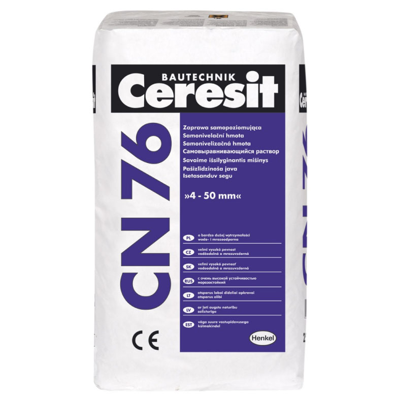 Ceresit CN 76 25 кг, ровнитель для пола высокопрочный