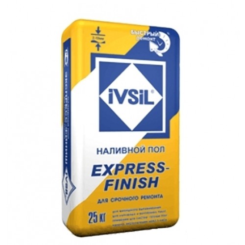 Купить Наливной пол быстротвердеющий Ivsil Express-Finish 25 кг