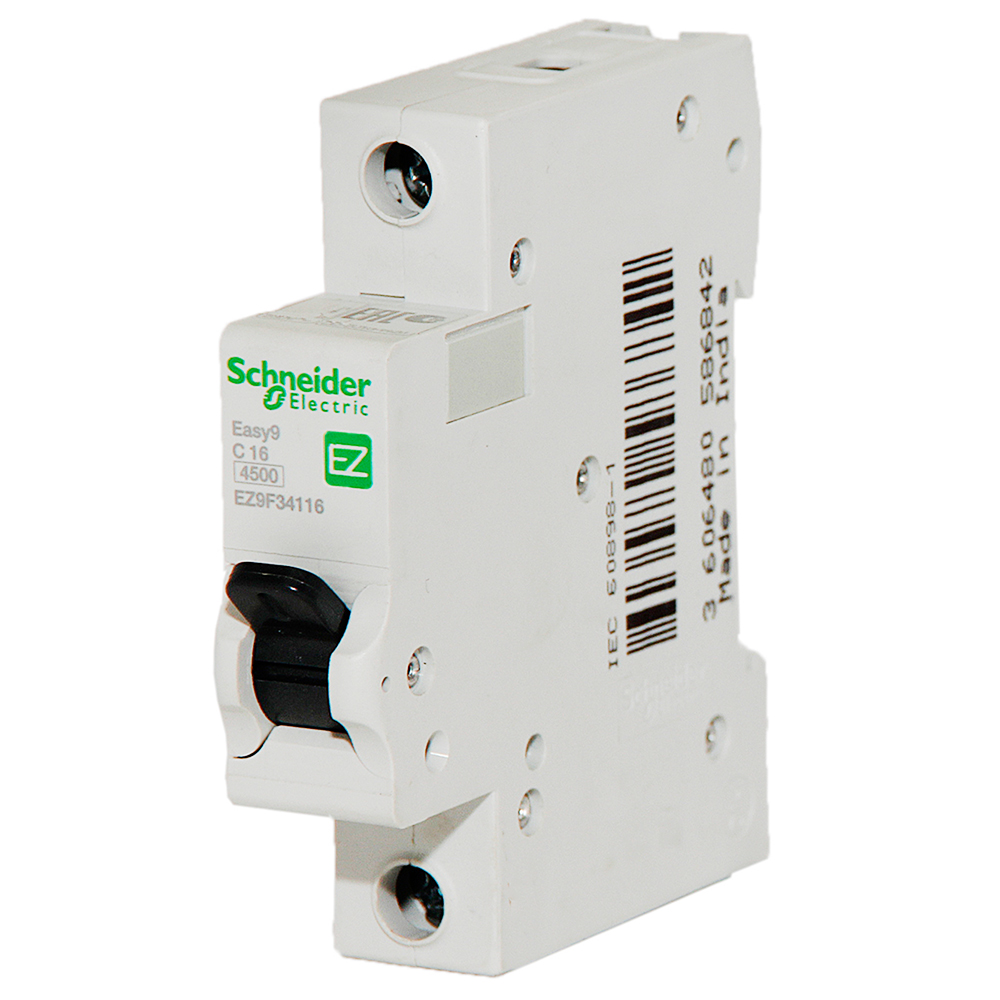 1P Schneider Electric Easy 9, 6А, C, Выключатель автоматический