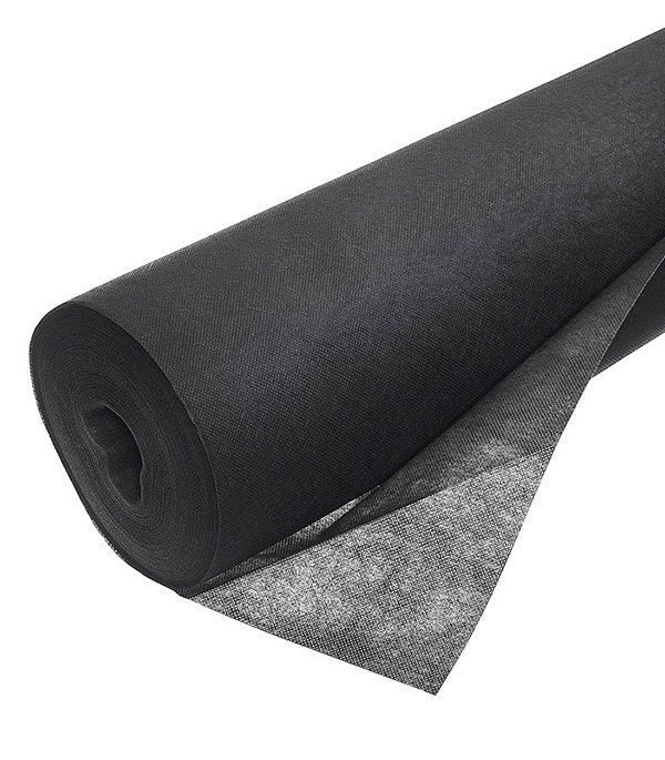 

Геотекстиль RoofPro П-120 1.6х25 м, Чёрный