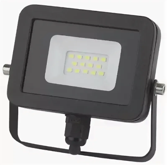 

Прожектор светодиодный Эра Slim LPR-10-2700К-М SMDEco, Черный