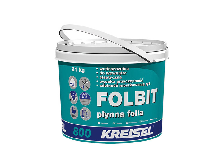 Купить Пленка жидкая гидроизоляционная Kreisel Folbit 800 21 кг