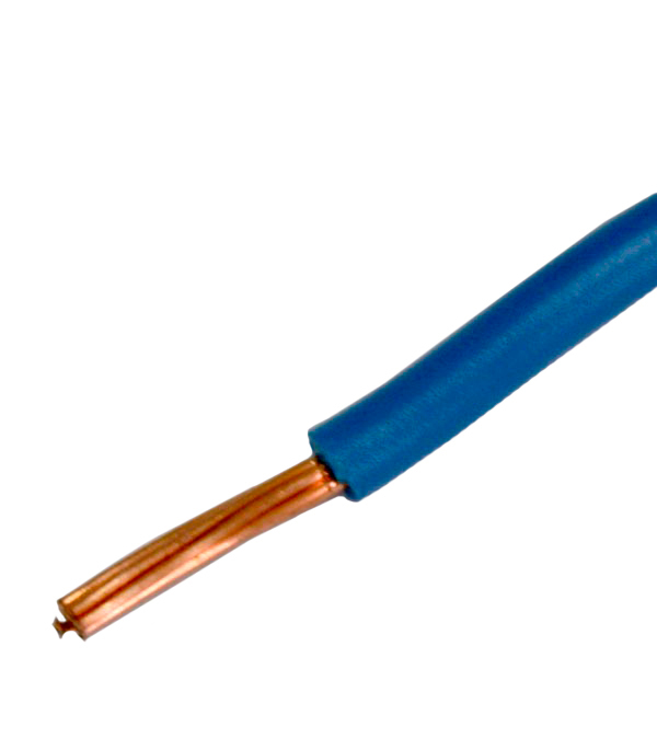 Провод ПВ-3 ПуГВ синий 1х10 мм2 100 м, цена —  в интернет .