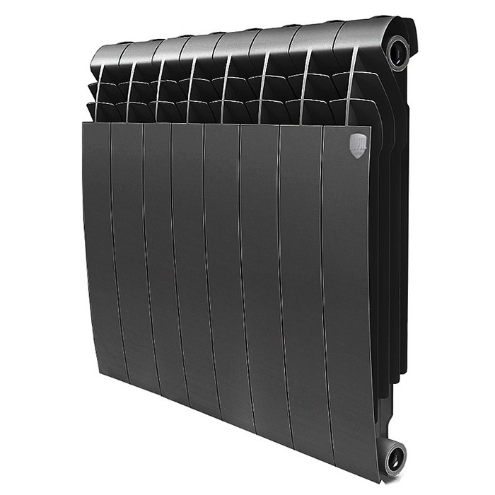 

Royal Thermo Biliner 500 Noir Sable, 8, Радиатор биметаллический секционный секций, Черный