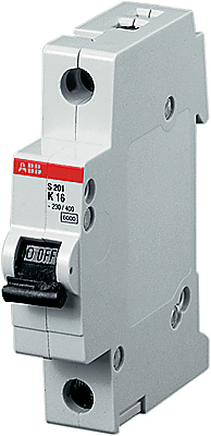 

1P ABB S201, 13А, C, Выключатель автоматический