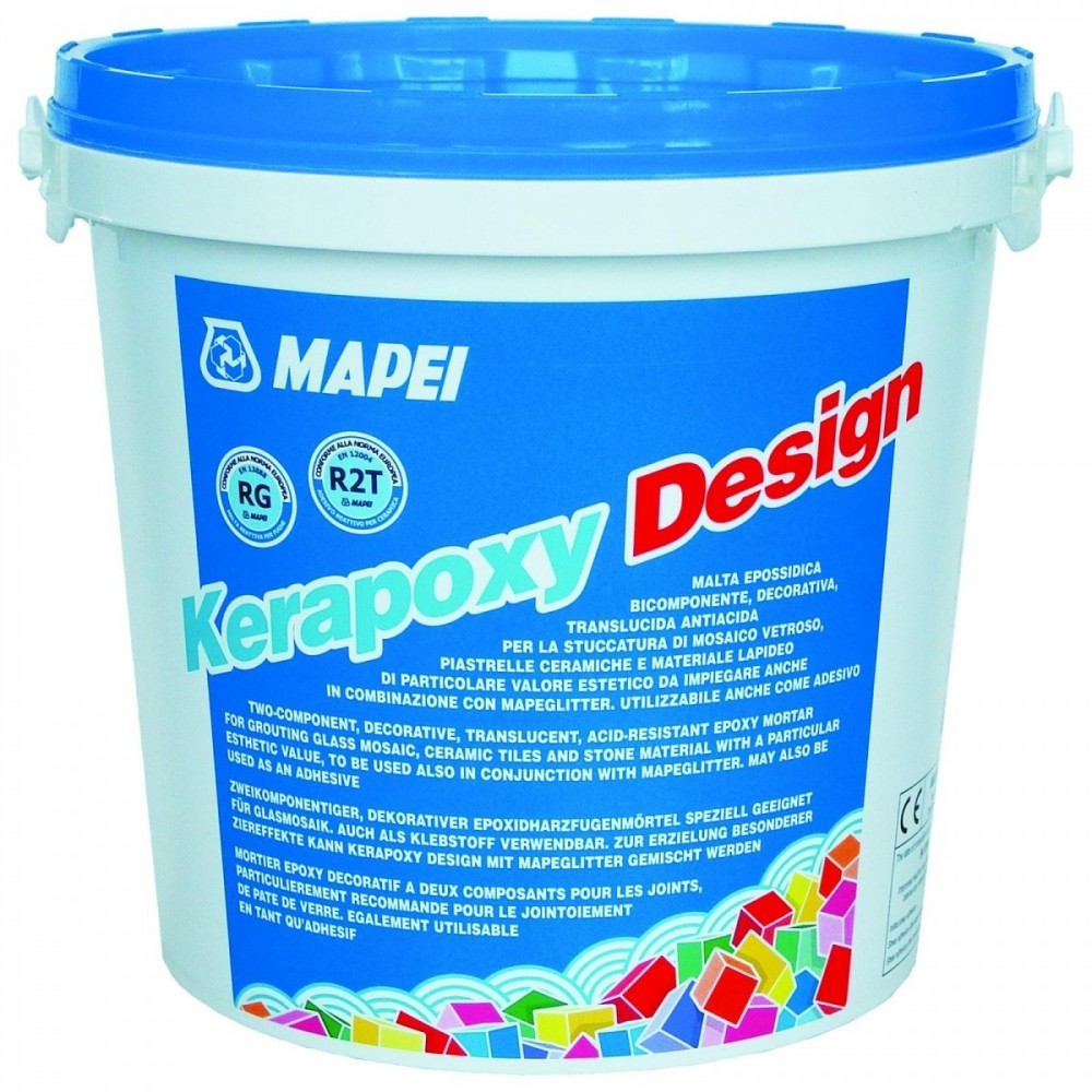 

Mapei Kerapoxy Design 710, 3 кг, Затирка эпоксидная, Белый