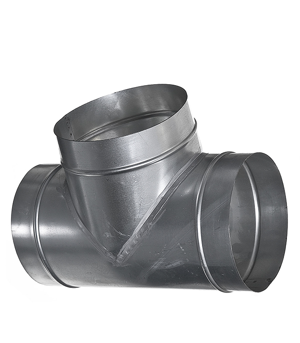 

Тройник вентиляционный оцинкованный 200 мм угол 90 градусов