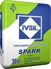Ivsil Spark, 30 кг, Штукатурка гипсовая
