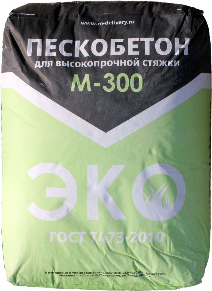 Эко М300, 40 кг, Пескобетон