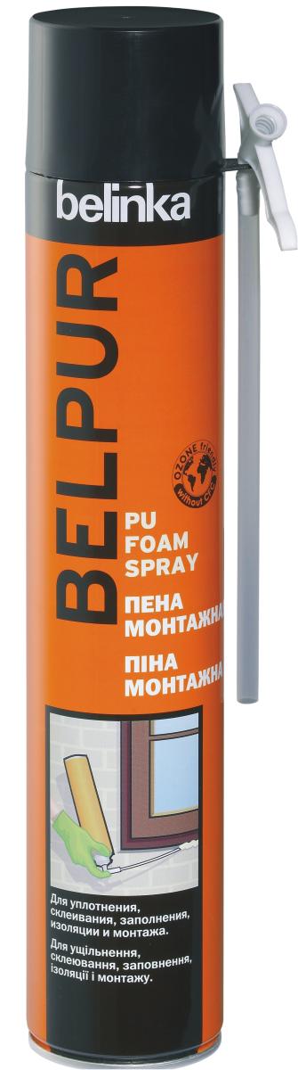 Belinka Belpur PU Foam Spray, 750 мл, Пена монтажная