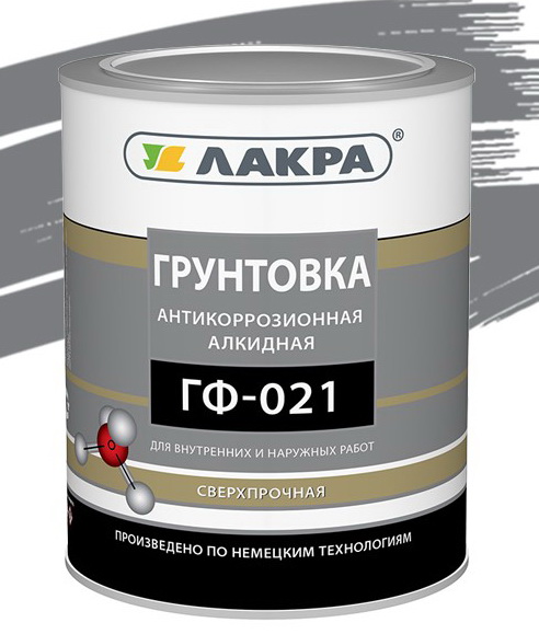  антикоррозионная алкидная Лакра ГФ-021 серая 1 кг, цена .
