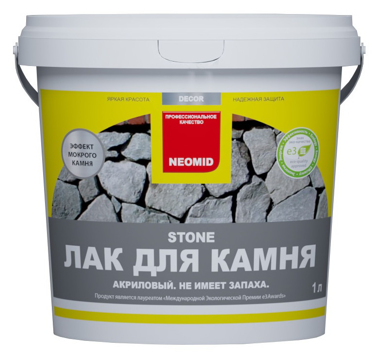 Лак для камня Neomid Stone 1 л