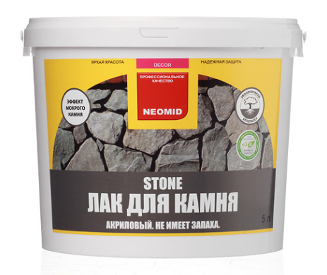 

Лак для камня Neomid Stone 5 л