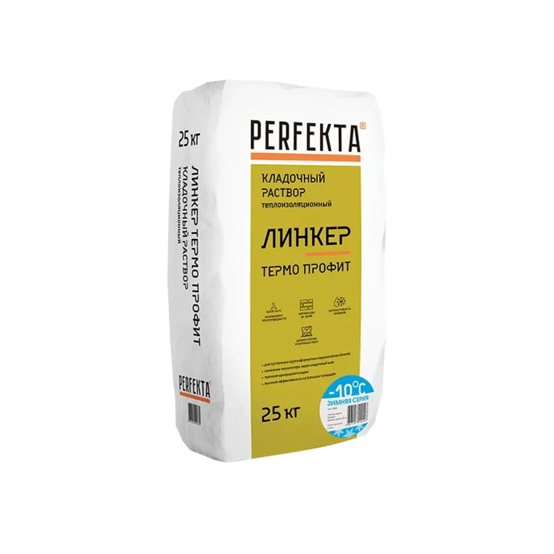 

Perfekta Линкер Термо Зимняя, 20 кг, Смесь монтажно-кладочная, Серый