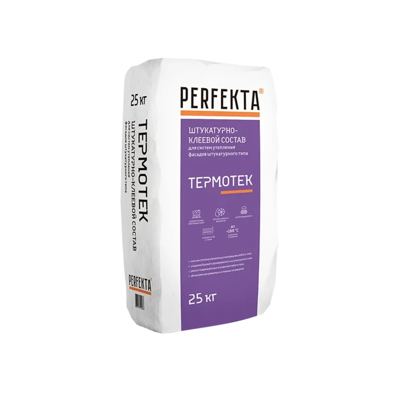 

Perfekta Термотек, смесь штукатурно-клеевая для систем теплоизоляции, Серый
