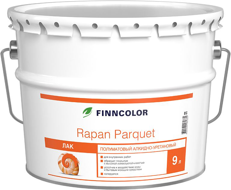 Купить Finncolor Rapan Parquet, 2.7 л. полуматовый
