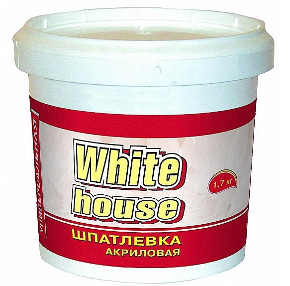 White House, 3.6 кг, Шпатлевка готовая универсальная