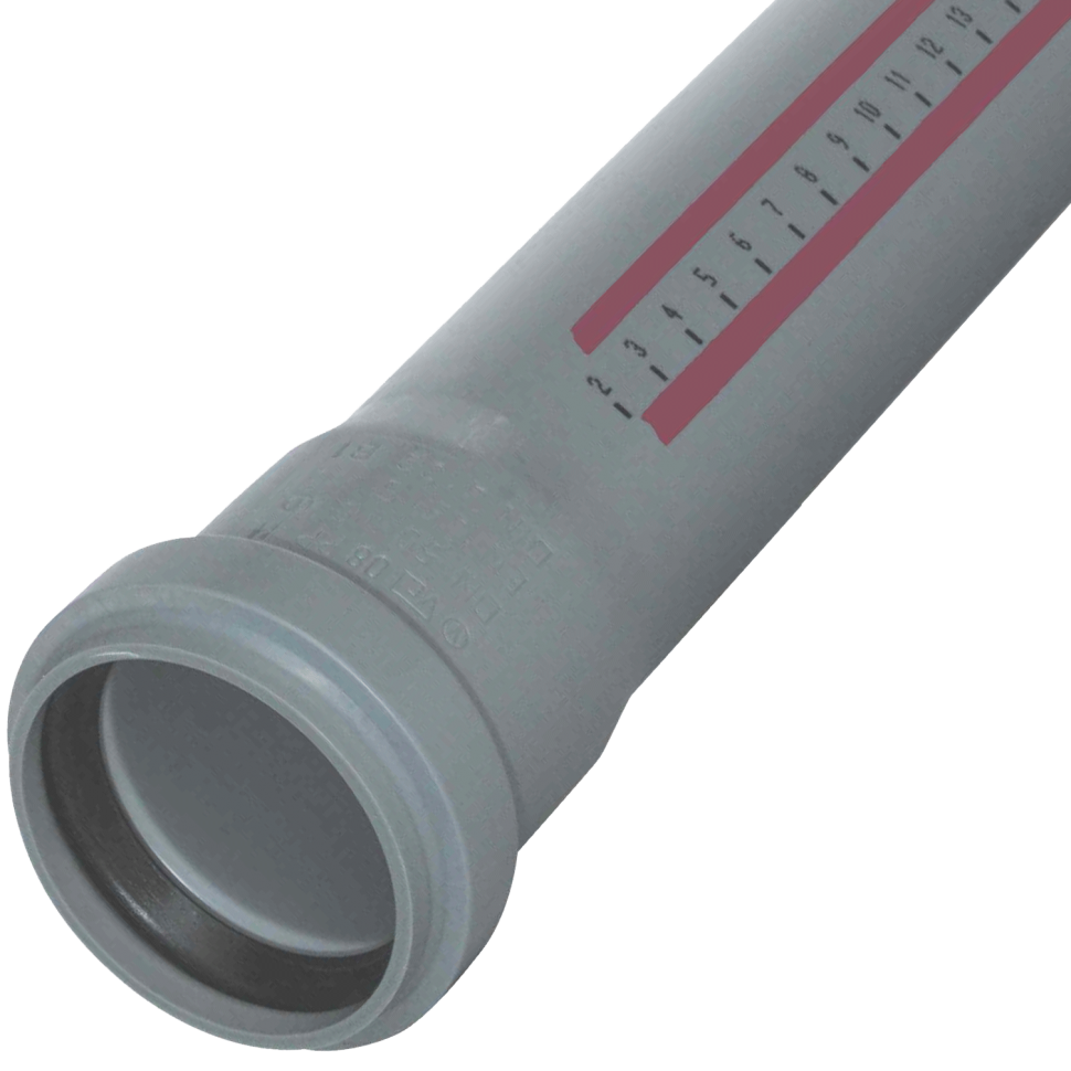 

Ostendorf HT HTEM 40 мм, 1.5 м, Труба канализационная внутренняя, Серый