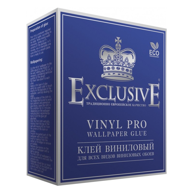 

Exclusive Vinyl Pro 300 г, Обойный клей для виниловых обоев,