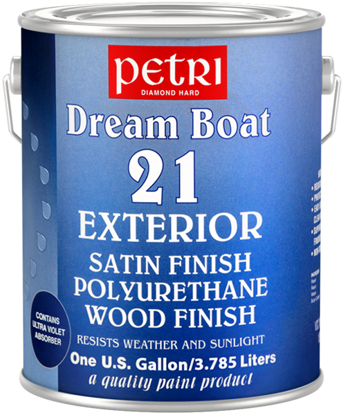 Petri Dream Boat 21 Exterior, 1 л, Лак финишный глянцевый