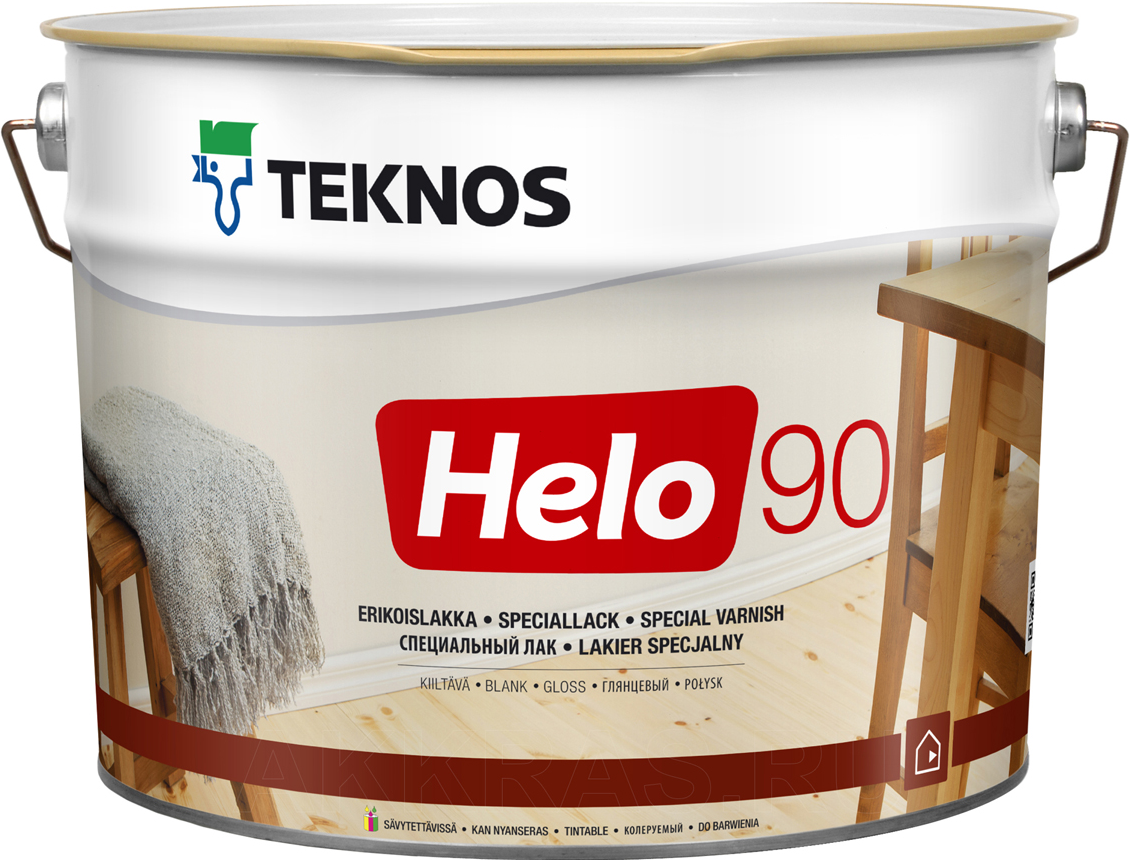 Teknos Helo 90, 0.9 л, Лак специальный