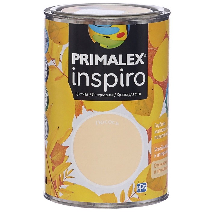 

Краска интерьерная Primalex Inspiro Лосось 1 л, Оранжевый