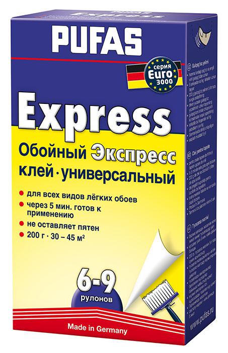 

Pufas Euro 3000 Express, 200 г, Обойный клей универсальный