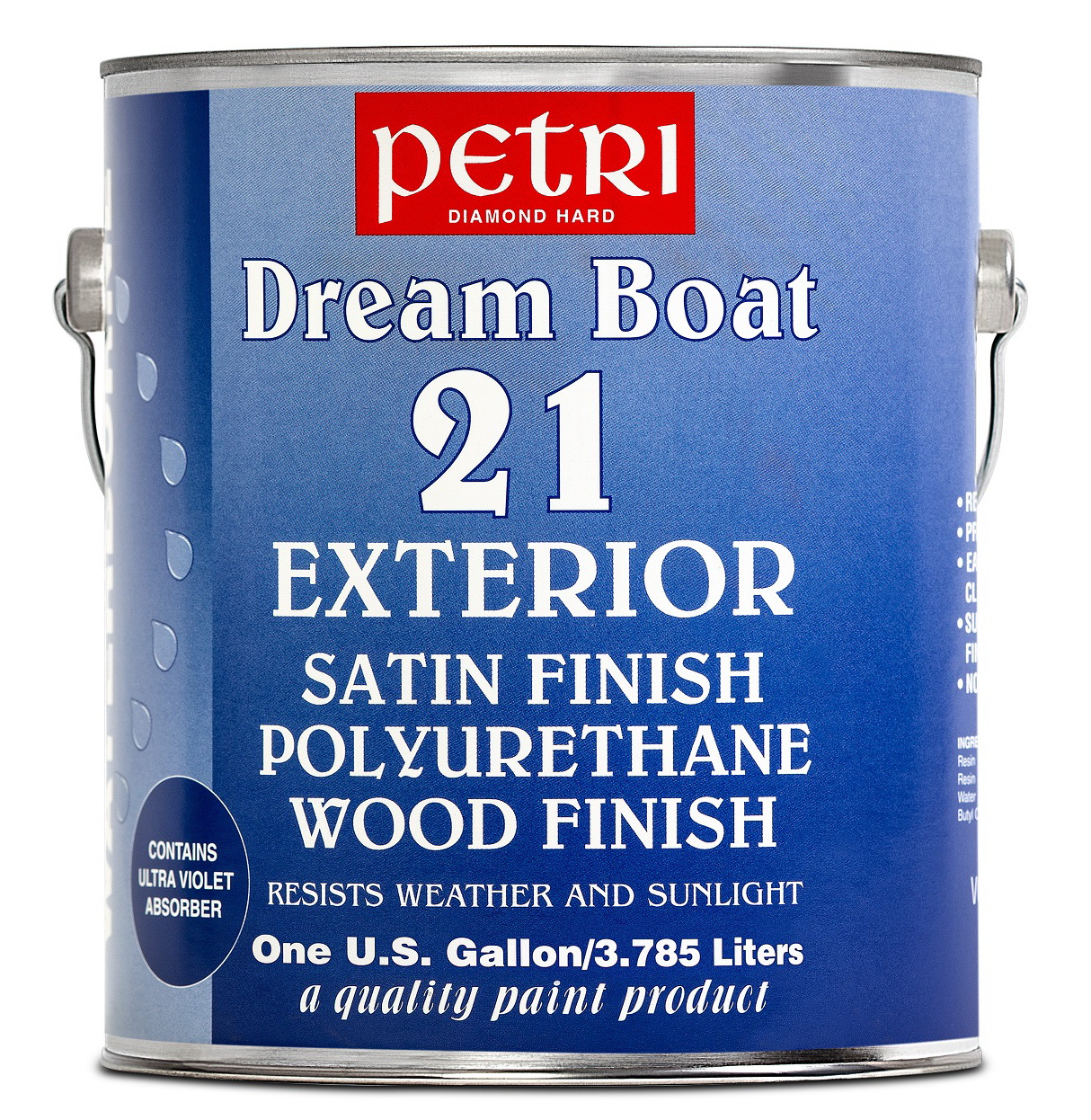 Petri Dream Boat 21 Exterior, 3.78 л, Лак универсальный глянцевый