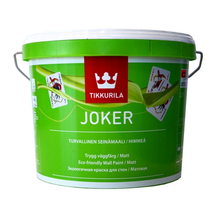 Купить Краска интерьерная Tikkurila Joker C 2.7 л