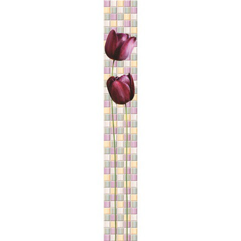 Купить Стеновая панель ПВХ Venta Exclusive Магические тюльпаны №1 VE375E 707H 2700х375 мм