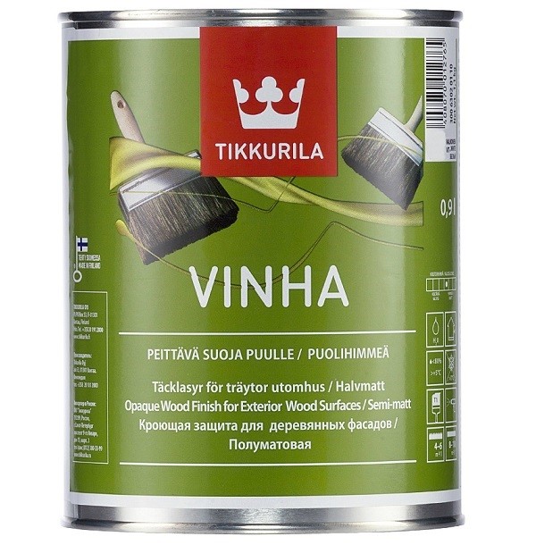 

Антисептик кроющий Tikkurila Vinha VC 0.9 л, Бесцветный