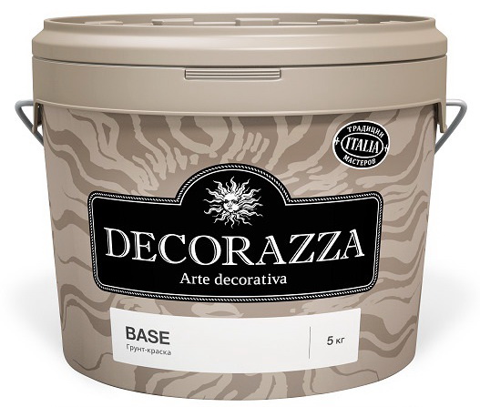 Decorazza Base, 2.7 л, Грунт-краска акриловая