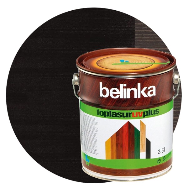 

Пропитка для древесины Belinka Toplasur №22 Эбеновое дерево 2.5 л, Коричневый
