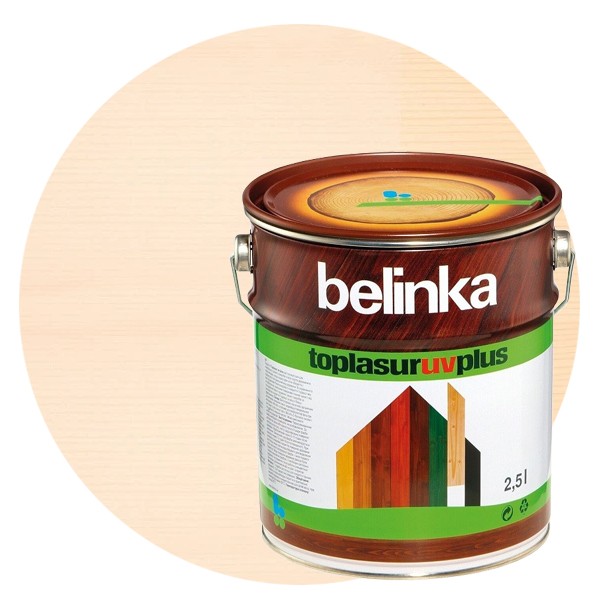 Купить Пропитка для древесины Belinka Toplasur №11 Белая 2.5 л