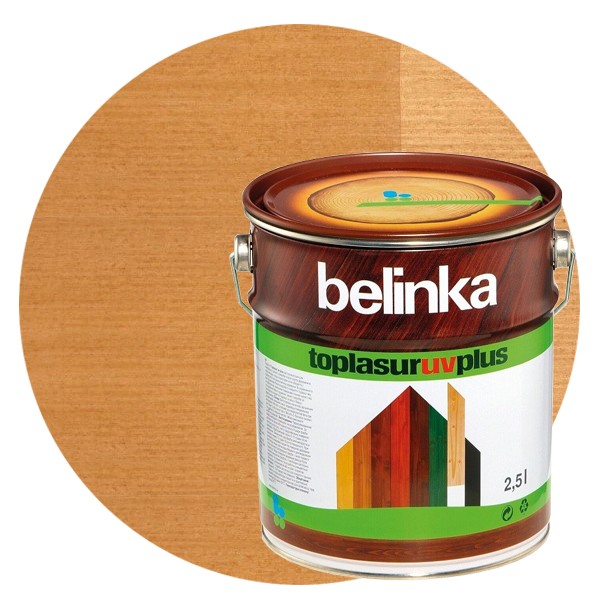 Купить Пропитка для древесины Belinka Toplasur №15 Дуб 2.5 л