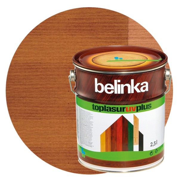 Купить Пропитка для древесины Belinka Toplasur №17 Тик 2.5 л