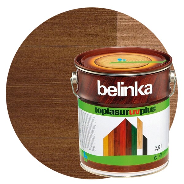 Купить Пропитка для древесины Belinka Toplasur №24 Палисандр 2.5 л