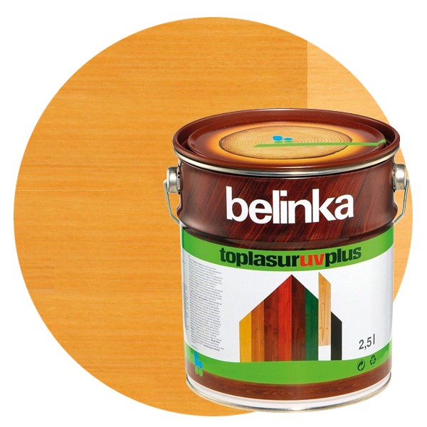 Купить Пропитка для древесины Belinka Toplasur №25 Пиния 2.5 л