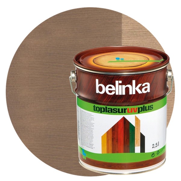 Купить Пропитка для древесины Belinka Toplasur №28 Старая древесина 2.5 л