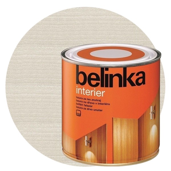 

Пропитка для древесины Belinka Interier № 78 Жемчужный 0.75 л, Белый