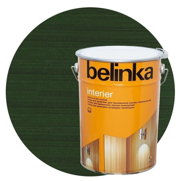 

Пропитка для древесины Belinka Interier № 70 Хвойно-зеленый 10 л