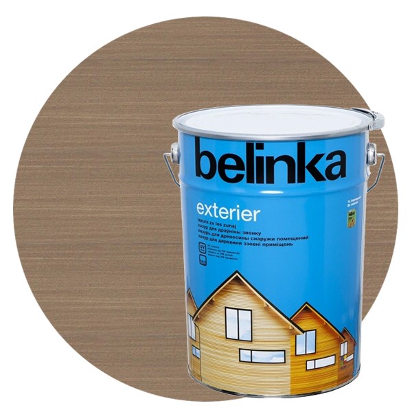 

Пропитка для древесины Belinka Exterier № 28 Старая древесина 10 л, Коричневый