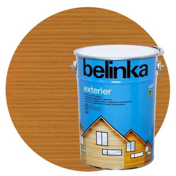 

Пропитка для древесины Belinka Exterier № 64 Горчично-желтый 10 л