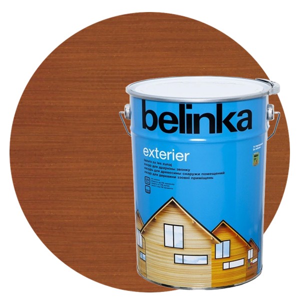 

Пропитка для древесины Belinka Exterier № 65 Осенние листья 10 л, Коричневый