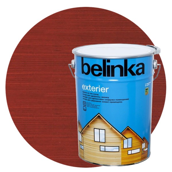 

Пропитка для древесины Belinka Exterier № 71 Кораллово-красный 10 л