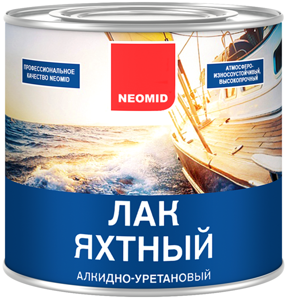 Neomid Yacht 0.75 л, Лак яхтный глянцевый